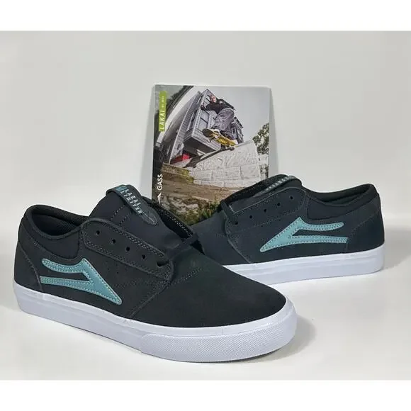 Lakai Griffin Men’s Skate Shoes Size 9 Charcoal/Nile Suede | New in Box - Picture 9 of 10